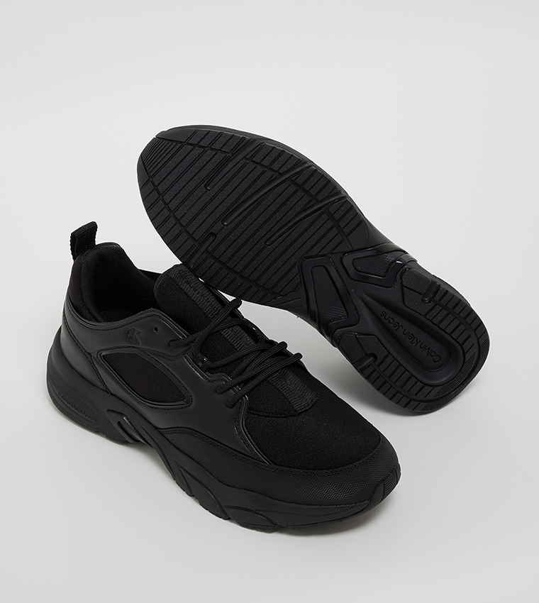 Buy Calvin Klein Retro Tennis Sneakers In Black 6thStreet Oman