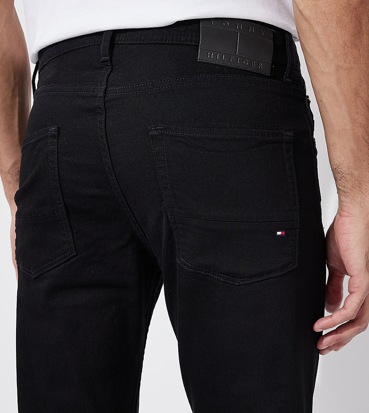 Mid Rise Straight Fit Jeans