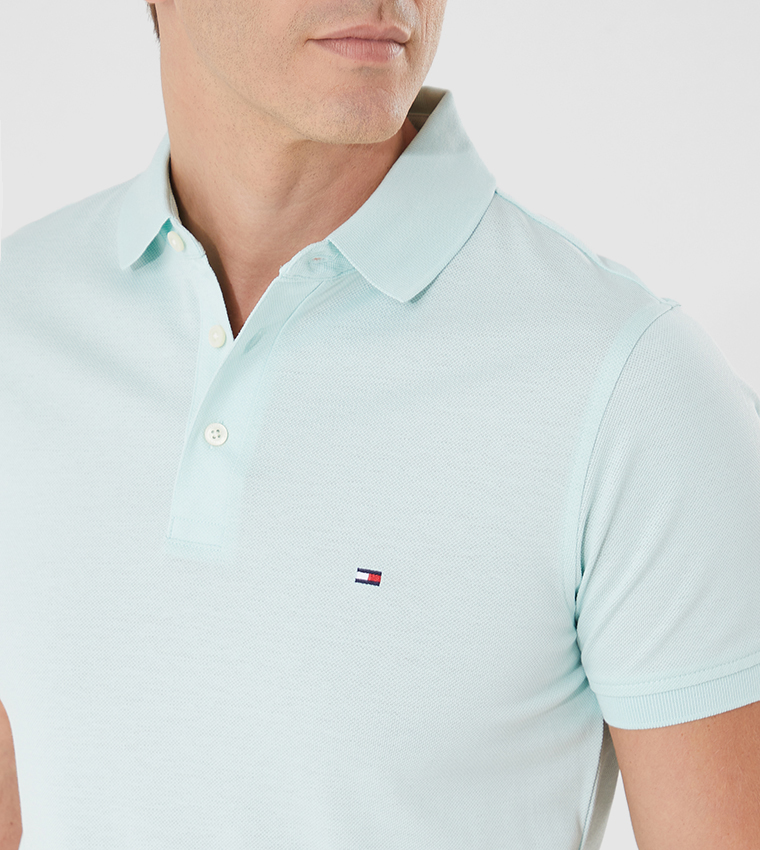 1985 Slim Polo-Sea Blue