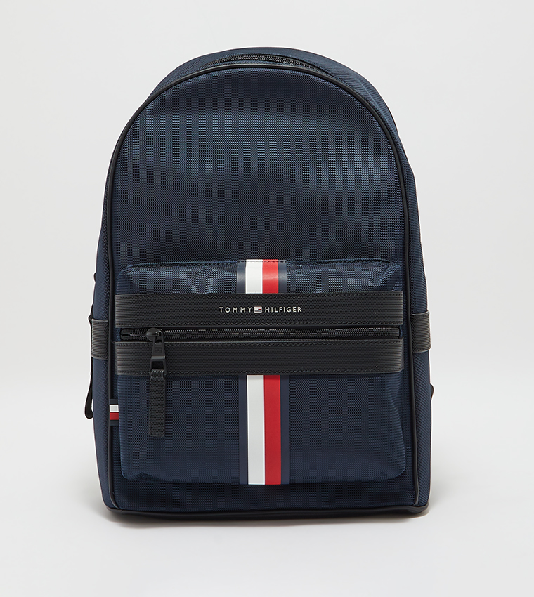 Tommy hilfiger best sale signature tape backpack