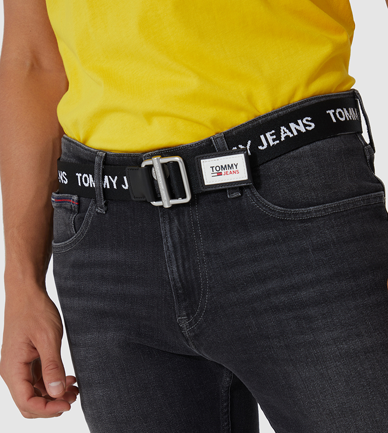 Buy Tommy Hilfiger TJM Essential Webbing Belt In Black 6thStreet UAE