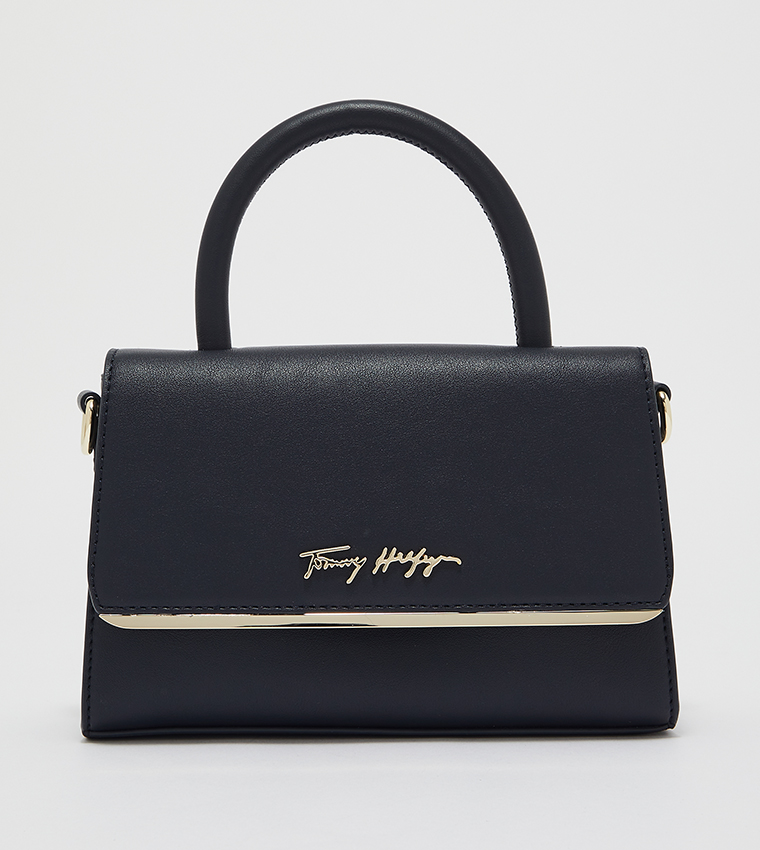 tommy hilfiger th modern mini cross black