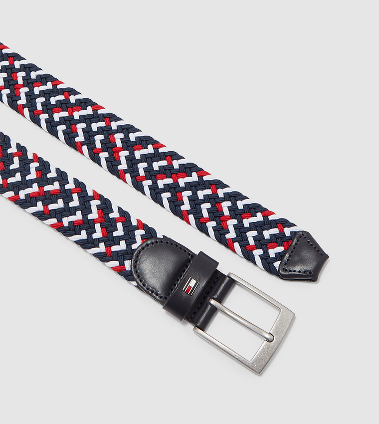 Buy Tommy Hilfiger Elasticated Braided Belt In Multiple Colors