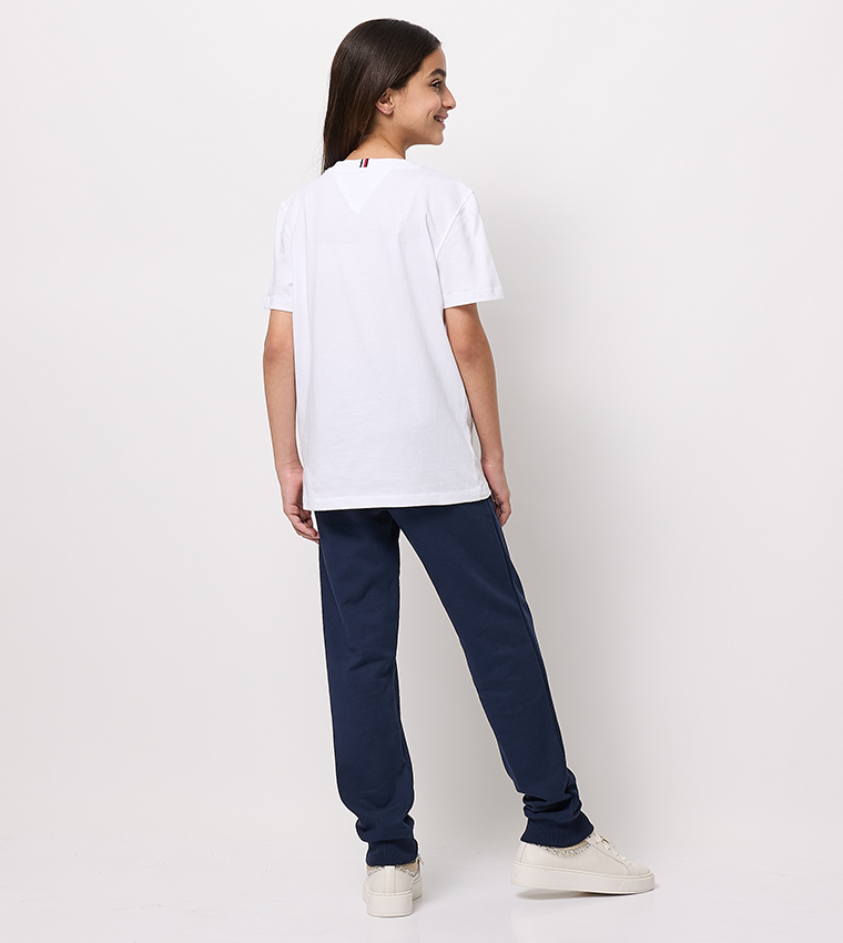 Logo Printed Crew Neck T-Shirt