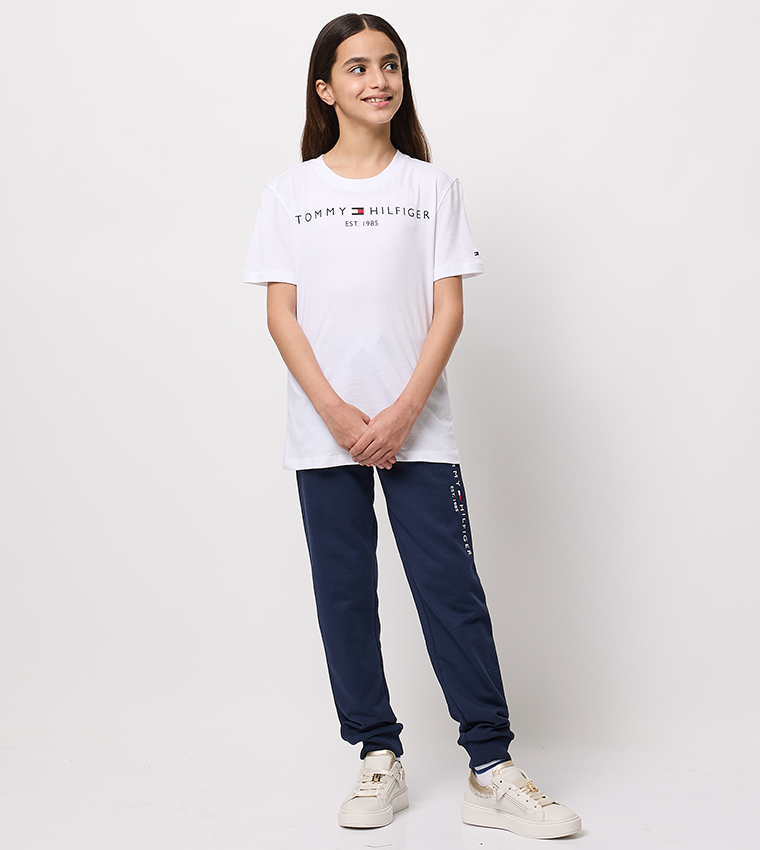 Logo Printed Crew Neck T-Shirt