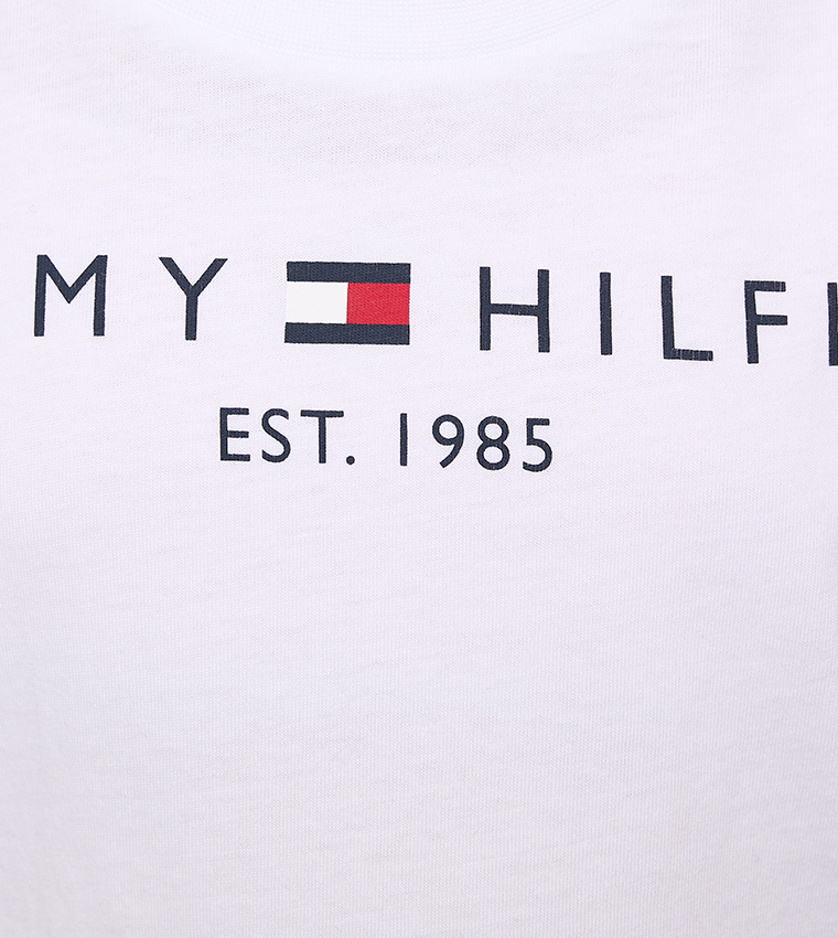Logo Printed Crew Neck T-Shirt