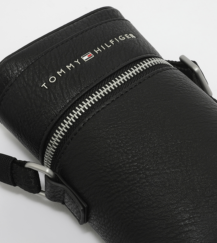 Buy Tommy Hilfiger Casual PU Zip Up Crossbody Bag In Black 6thStreet UAE