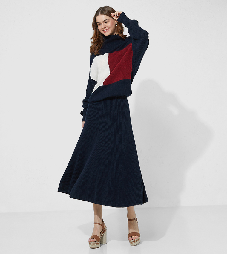 Tommy hilfiger deals color block dress