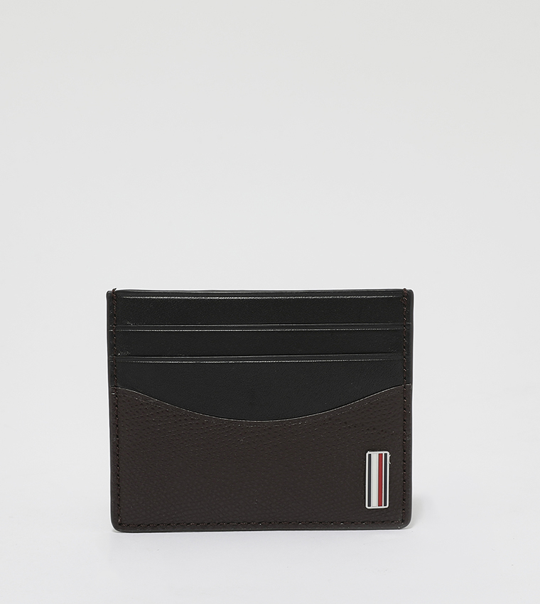 tommy hilfiger business card holder