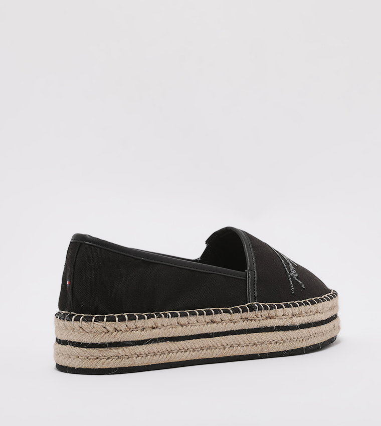 Platform store black espadrilles