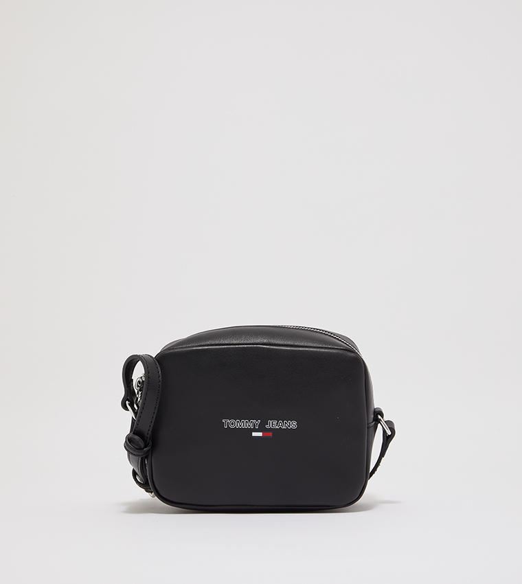 Buy Tommy Jeans TJW Essential PU Camera Bag In Black 6thStreet UAE