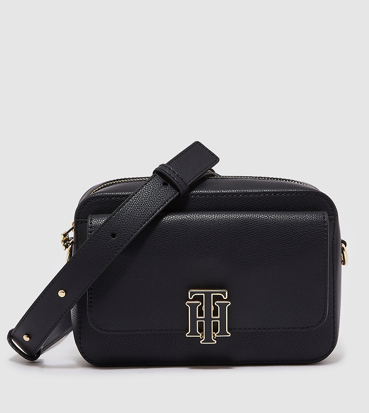 Tommy hilfiger navy blue best sale crossbody bag