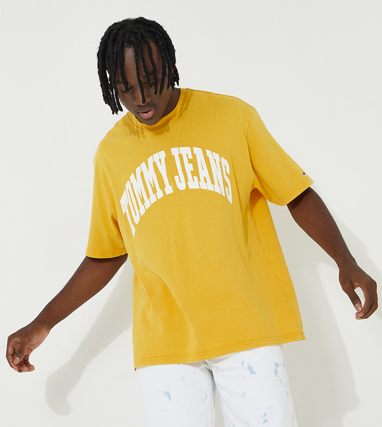 tommy yellow shirt