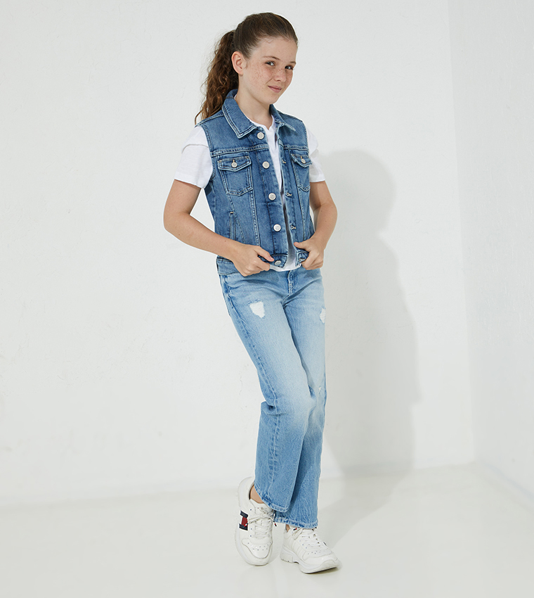 Kids tommy hilfiger jeans best sale