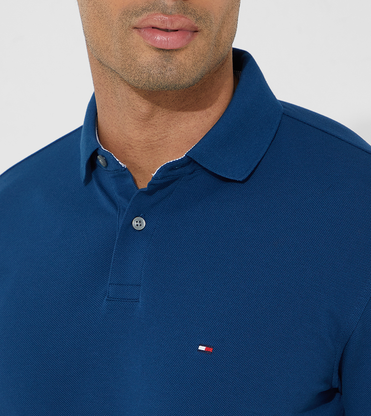 Basic Solid Regular Fit Polo T-Shirt