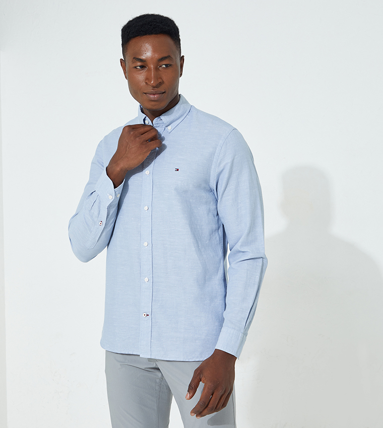 Tommy slim fit sales shirt