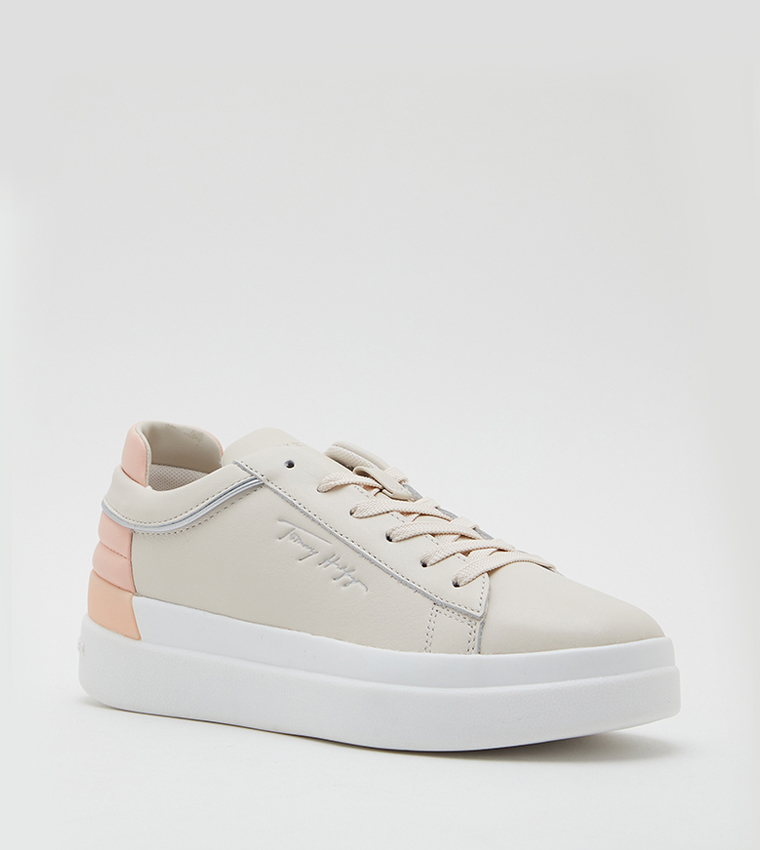 Buy Tommy Hilfiger Multiple Up UAE Color Colors Block In Sneakers Lace | 6thStreet
