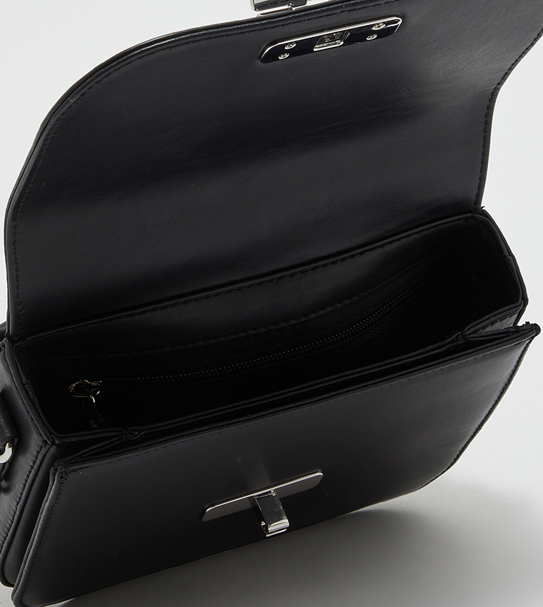 Buy Tommy Jeans Metal Accent Cross Body Bag In Black 6thStreet UAE