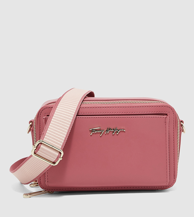 Buy Tommy Hilfiger Iconic Crossover Camera Bag In Pink 6thStreet UAE