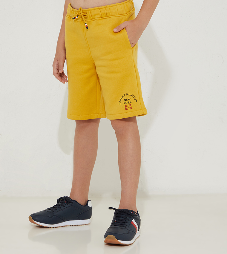 hilfiger fleece shorts