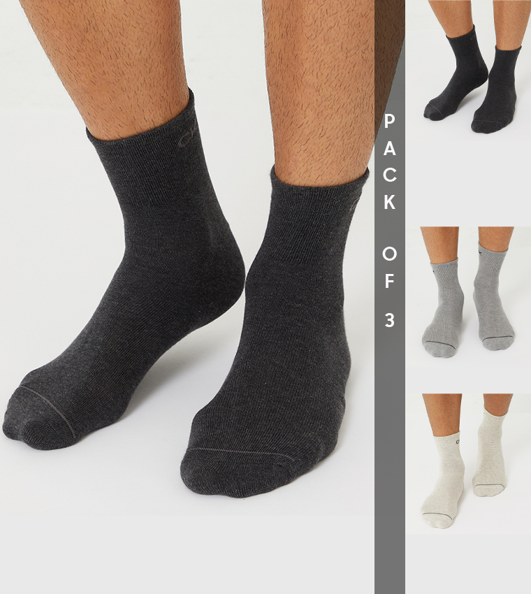 Quarter Socks-3 Pack