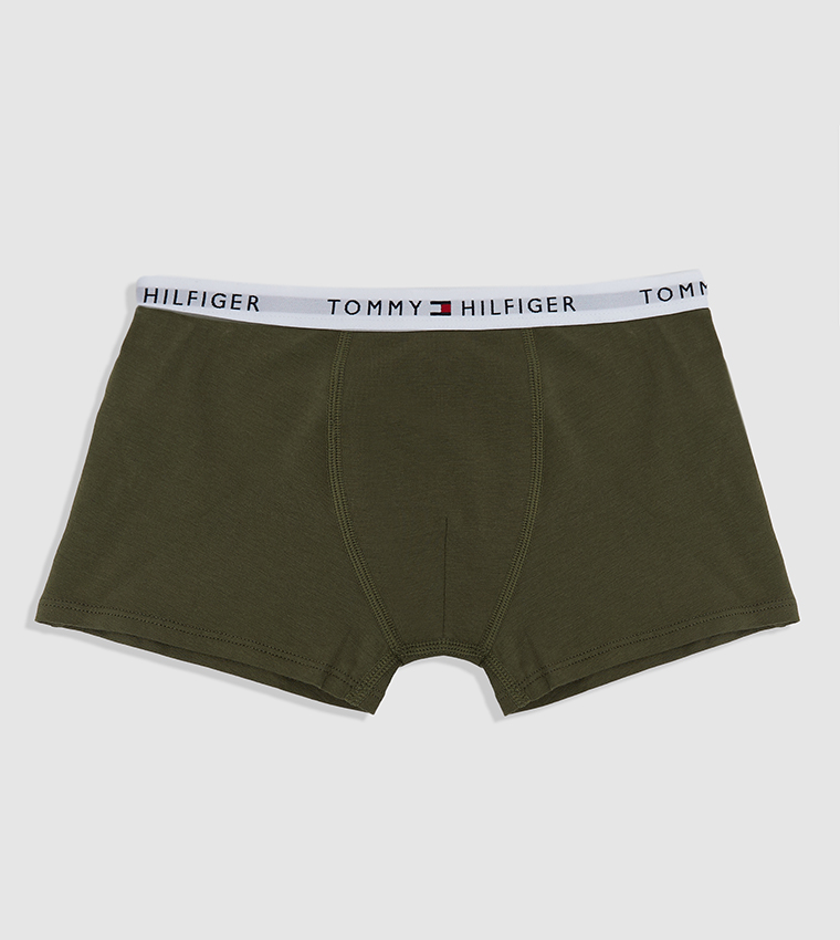 Pack of 7 Logo Waistband Trunks