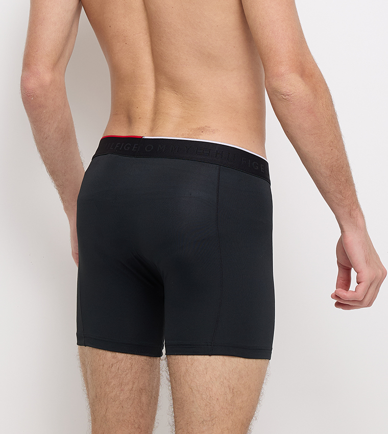 3-Pack Logo Waistband Trunks