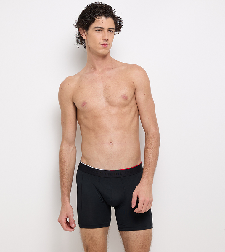 3-Pack Logo Waistband Trunks