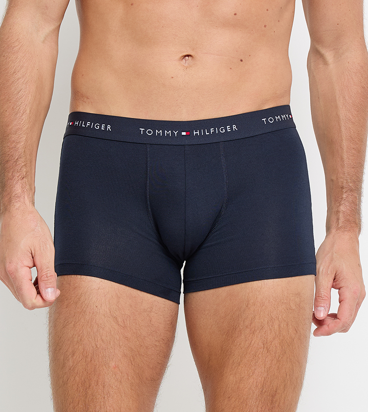 Pack of 7 Logo Waistband Trunks