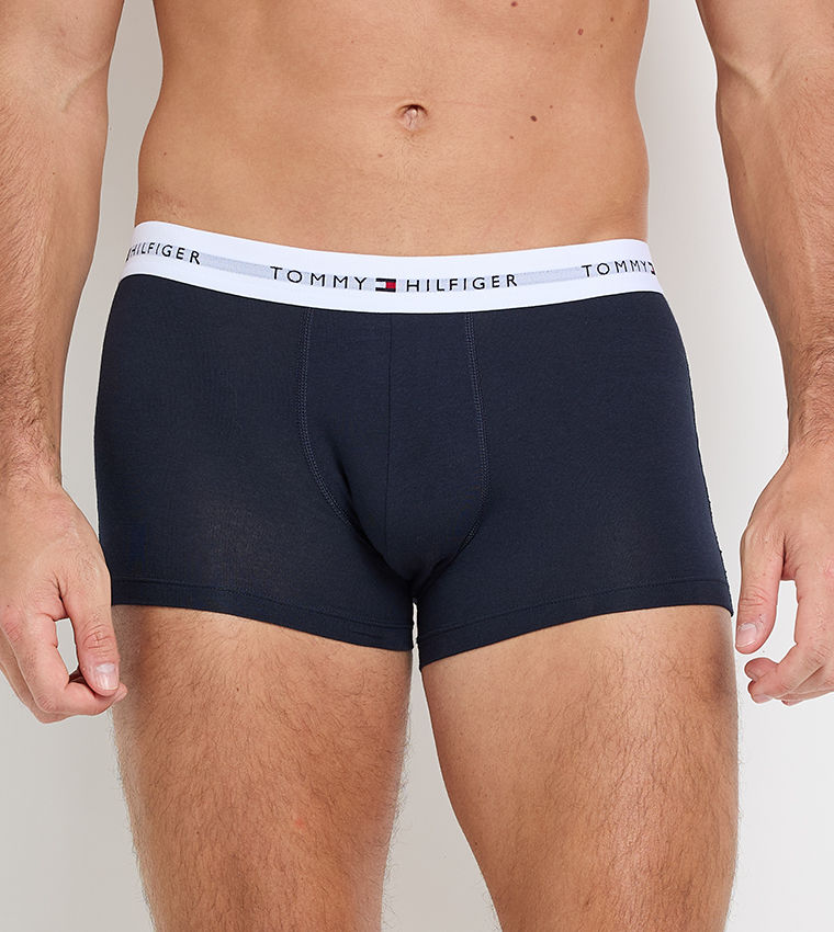 Pack of 7 Logo Waistband Trunks