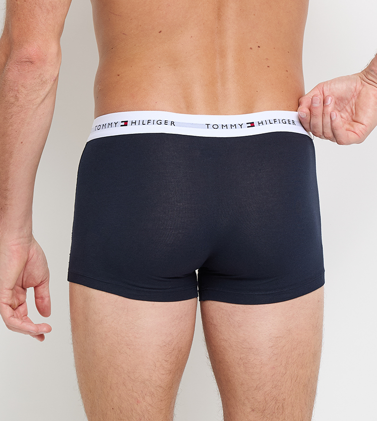 Pack of 7 Logo Waistband Trunks