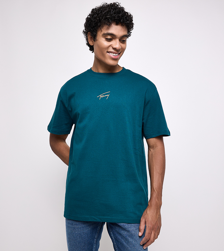 Logo Embroidered Short Sleeves T-Shirt
