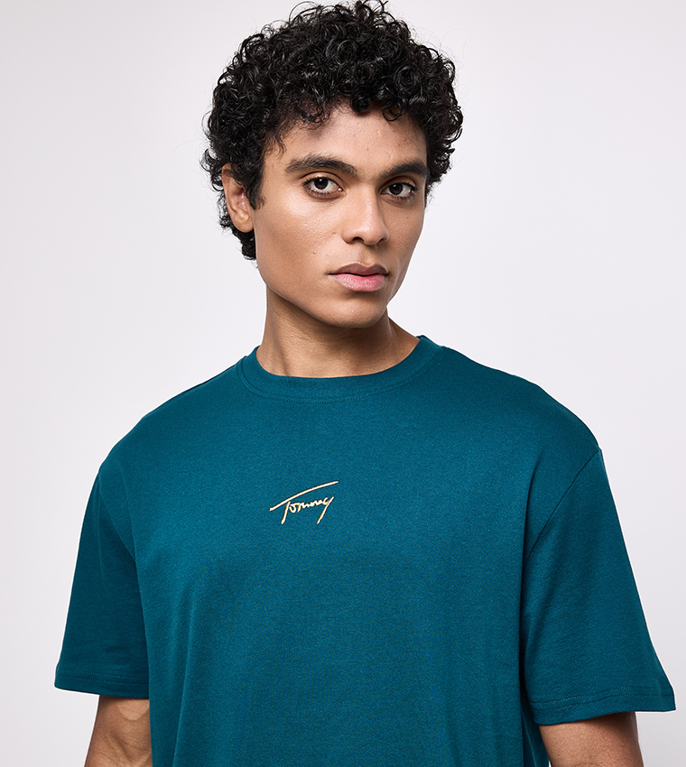 Logo Embroidered Short Sleeves T-Shirt