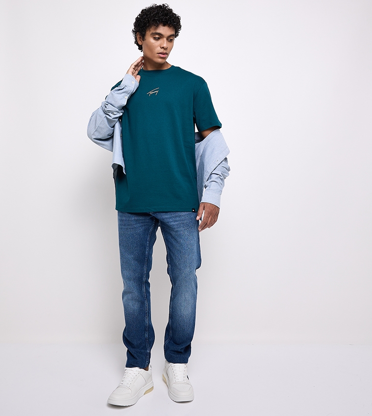 Logo Embroidered Short Sleeves T-Shirt