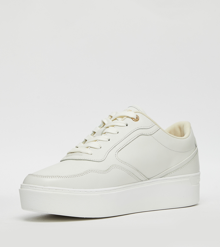 Stripe Detail Platform Sneakers