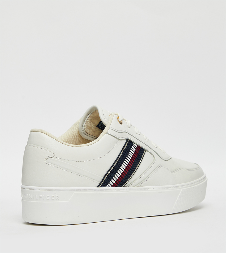 Stripe Detail Platform Sneakers