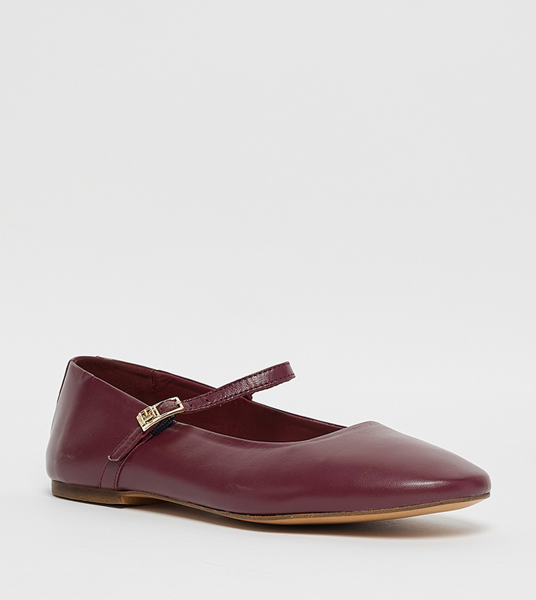 Solid Mary Jane Shoes