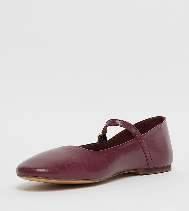 Solid Mary Jane Shoes