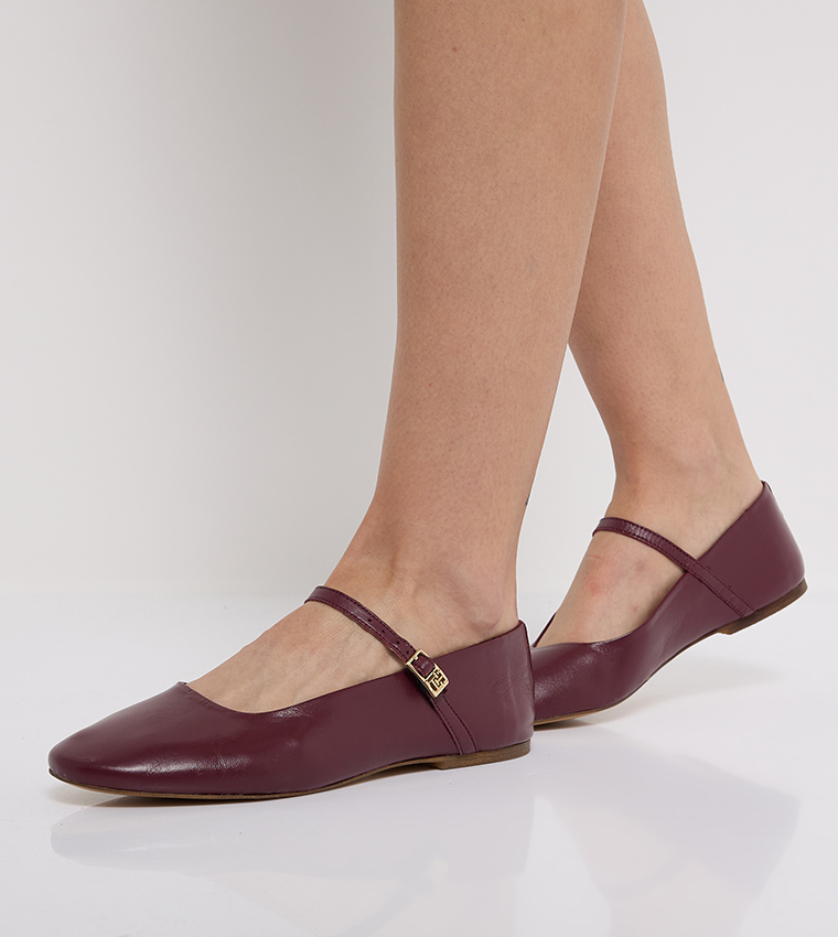 Solid Mary Jane Shoes