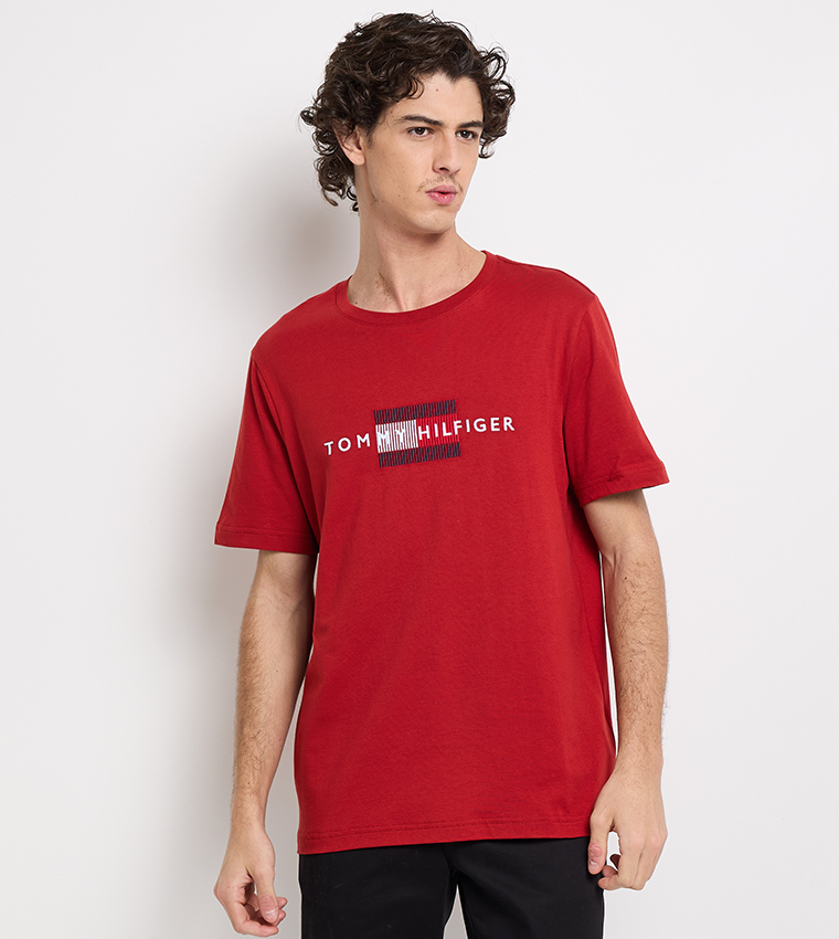 Logo Embroidered Short Sleeves T-Shirt