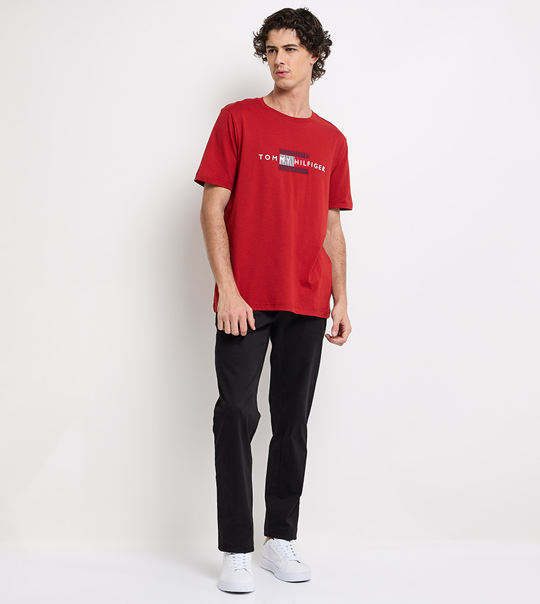 Logo Embroidered Short Sleeves T-Shirt