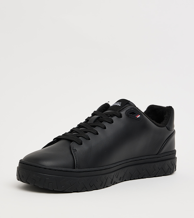 Logo Detail Court Sneakers