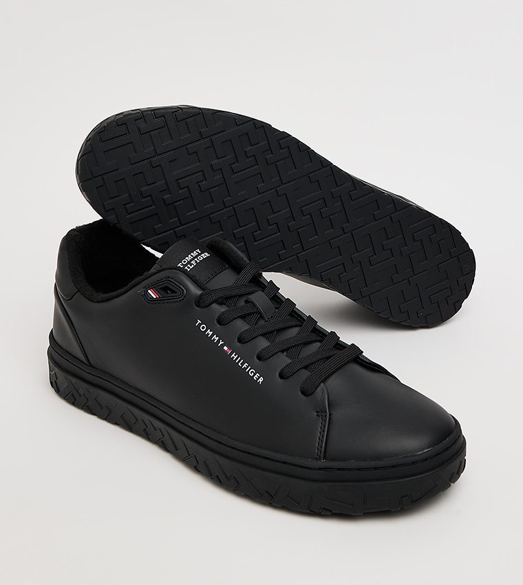 Logo Detail Court Sneakers