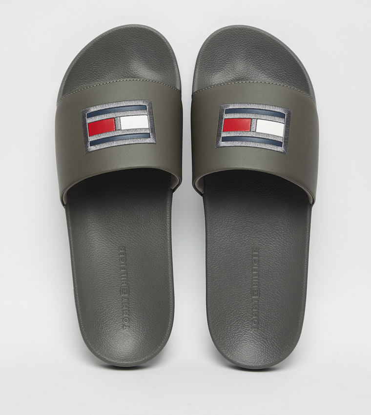 Flag Detail Pool Slides