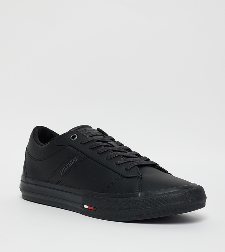 Logo Detail Lace-Up Sneakers
