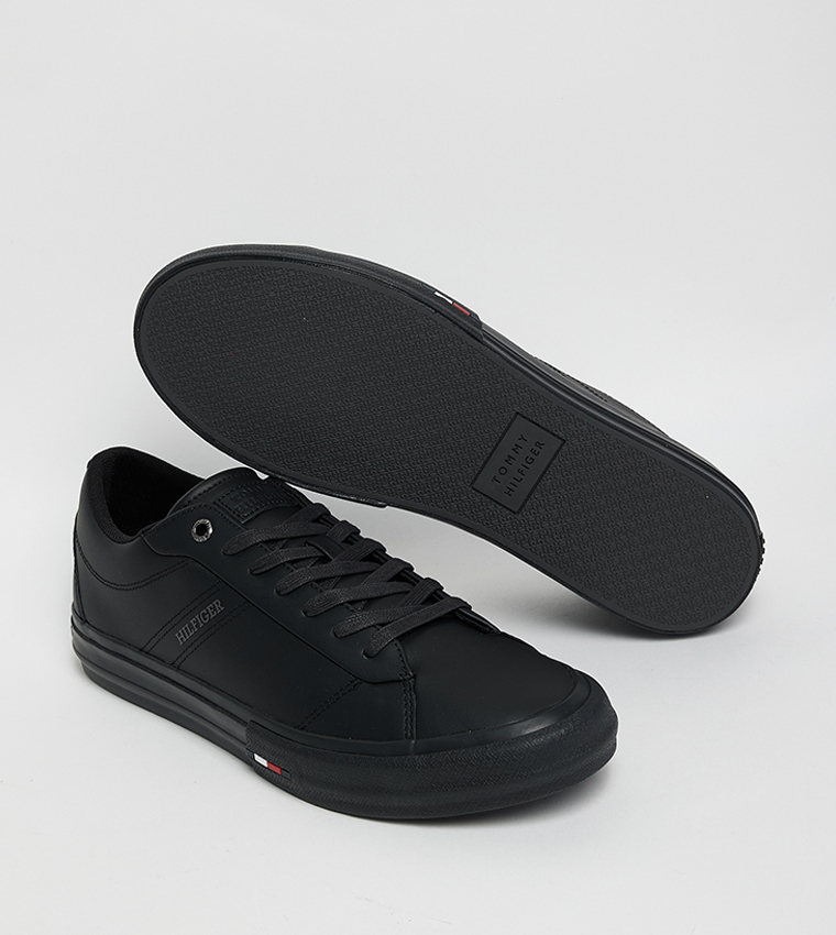 Logo Detail Lace-Up Sneakers