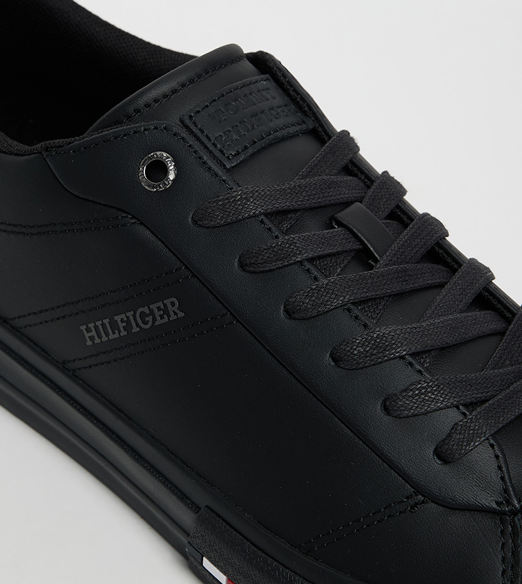 Logo Detail Lace-Up Sneakers