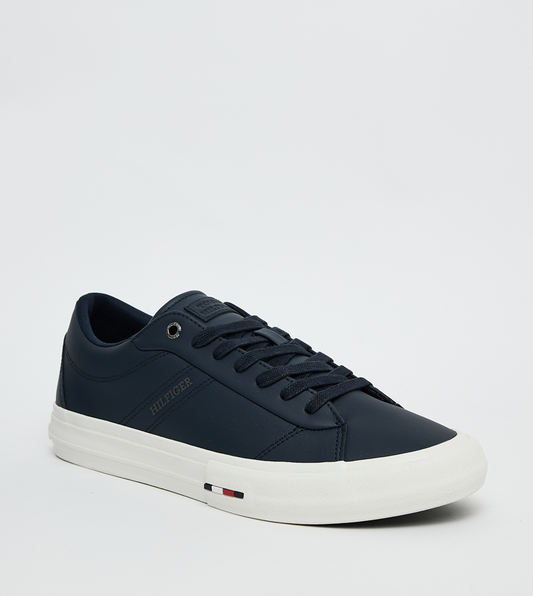 Logo Detail Lace-Up Sneakers