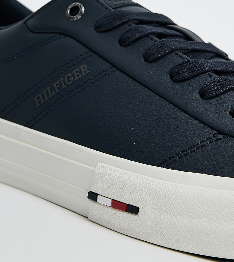 Logo Detail Lace-Up Sneakers