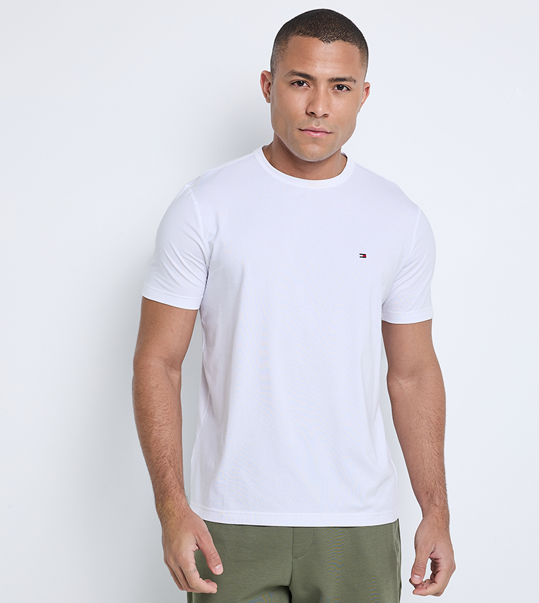 Logo Detail Crew Neck T-Shirt